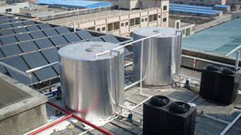 1000人制衣厂太阳能热泵热水工程—[东莞市富坊制衣厂]
