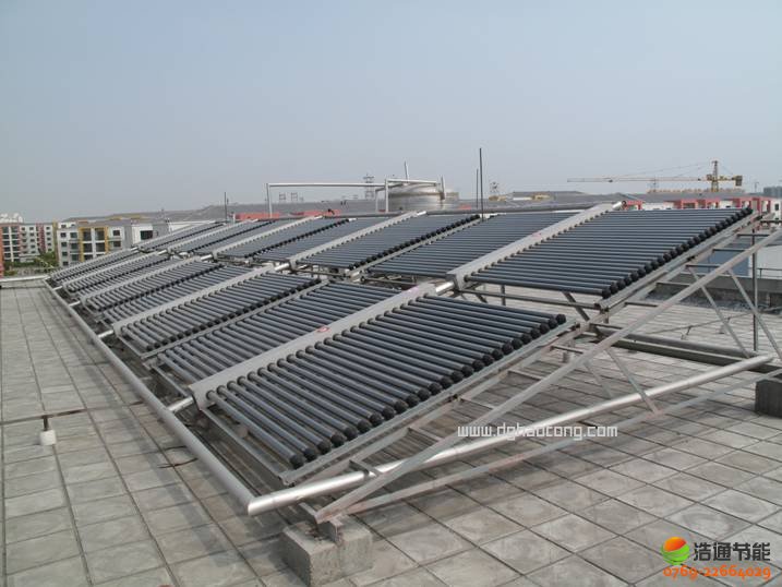 工厂宿舍太阳能热水工程系统的特点