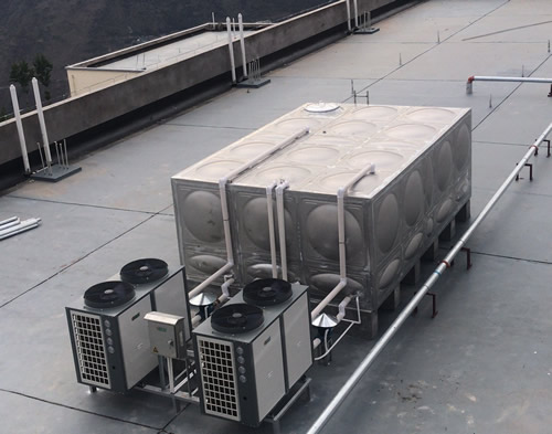 四川凉山州金阳县某监狱 - 2套20匹20吨空气能热水工程项目